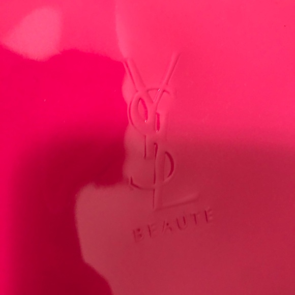 NIB YSL Pink Patent Beauty Clutch - Picture 7 of 13